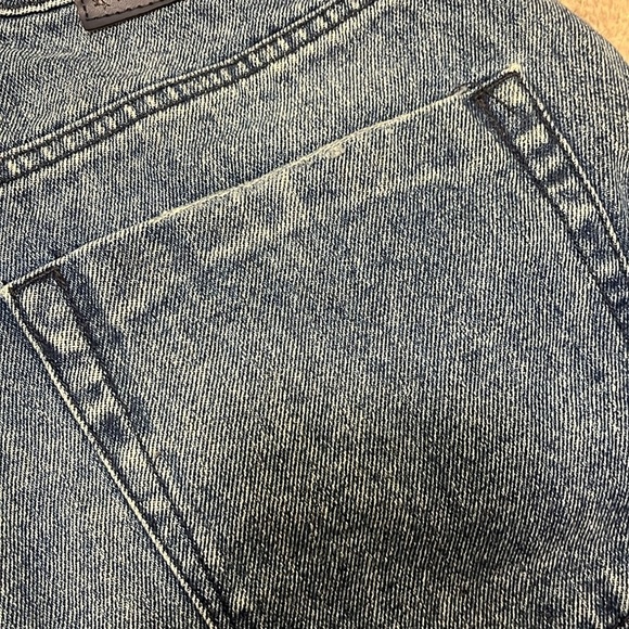 One Teaspoon High Waist Bandit Denim Shorts Size 31 - Picture 7 of 12